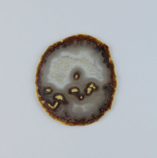 Agate geode slice / Ø 50 mm x 5 mm